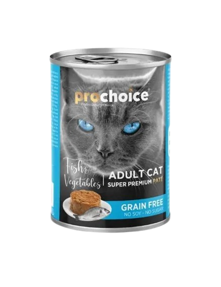 Prochoice Adult Cat Fish and Vegetables Wet Food