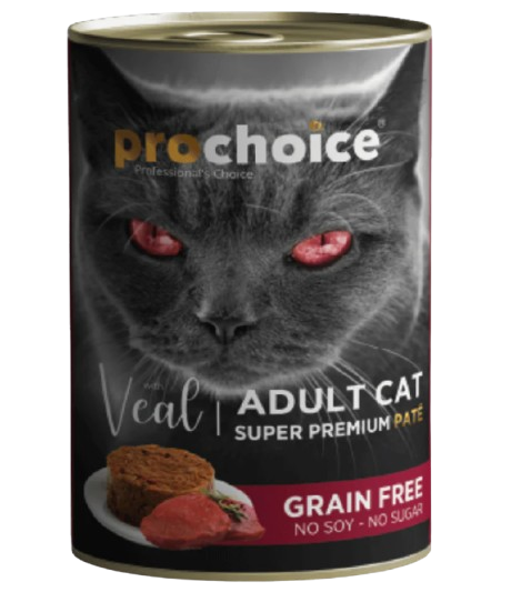 Prochoice Adult Cat Veal Wet Food